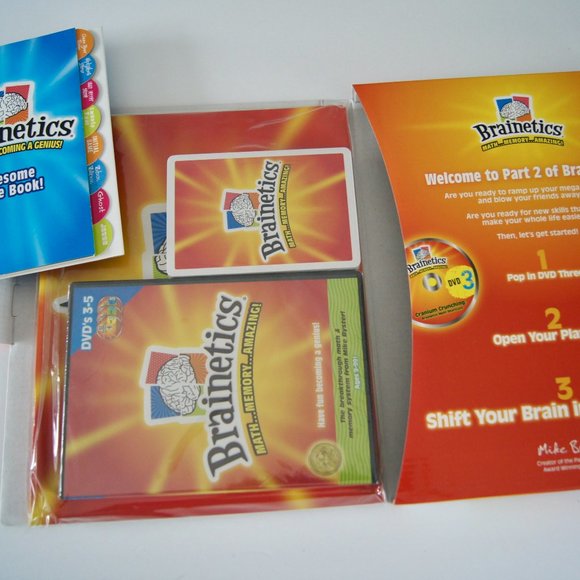 Brainetics Breakthrough Math And Memory System New Part 1 and Part 2 - Picture 6 of 6